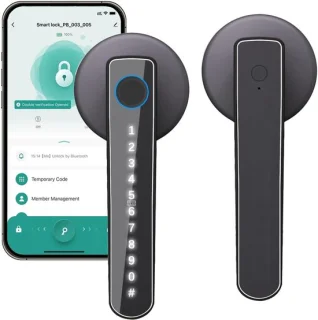 Smart lock bluetooth vingerafdrukslot 7-in-1 deurgreep