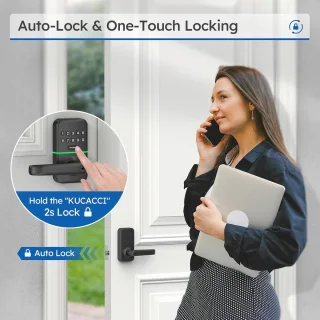 Smart Lock Deurklinkslot - Elektronisch deurslot