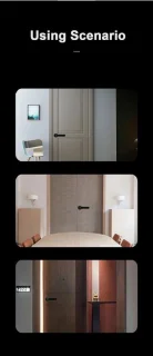 Smart Lock Deurslot Zwart
