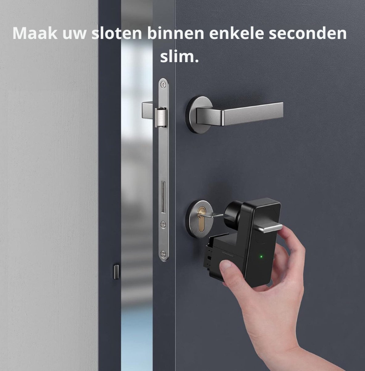 Smart Lock Elektronisch Bluetooth Nachtslot Voor Deur Airbnbs