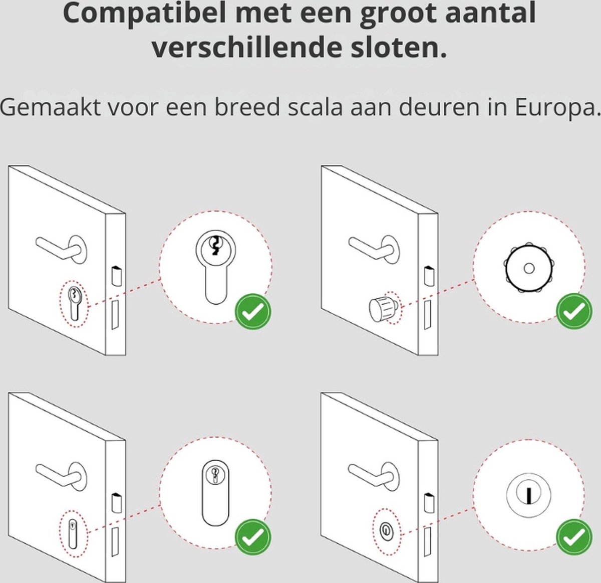Smart Lock Elektronisch Bluetooth Nachtslot Voor Deur Airbnbs
