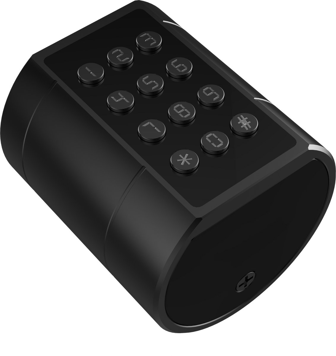 Smart Lock Slim Cilinderslot Zwart