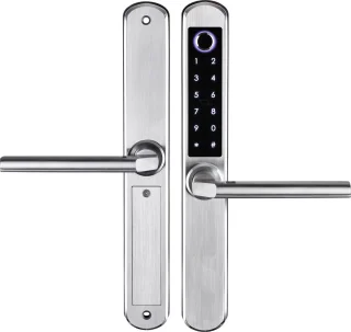 Smart Lock Slim deurslot Aluminium Zilver