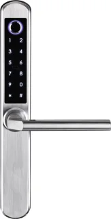 Smart Lock Slim deurslot Aluminium Zilver