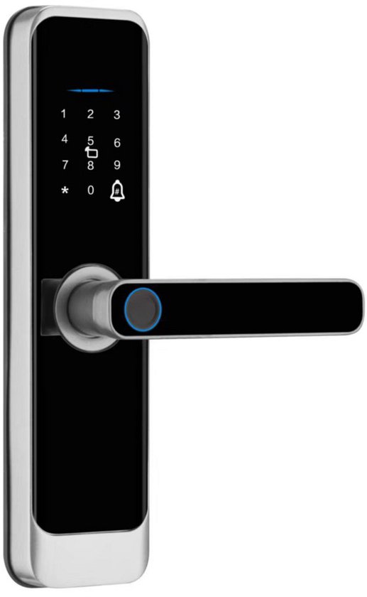 Smart Lock Slim deurslot zilver