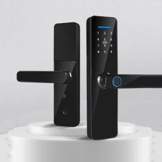 Smart toetsenbordslot met handvat