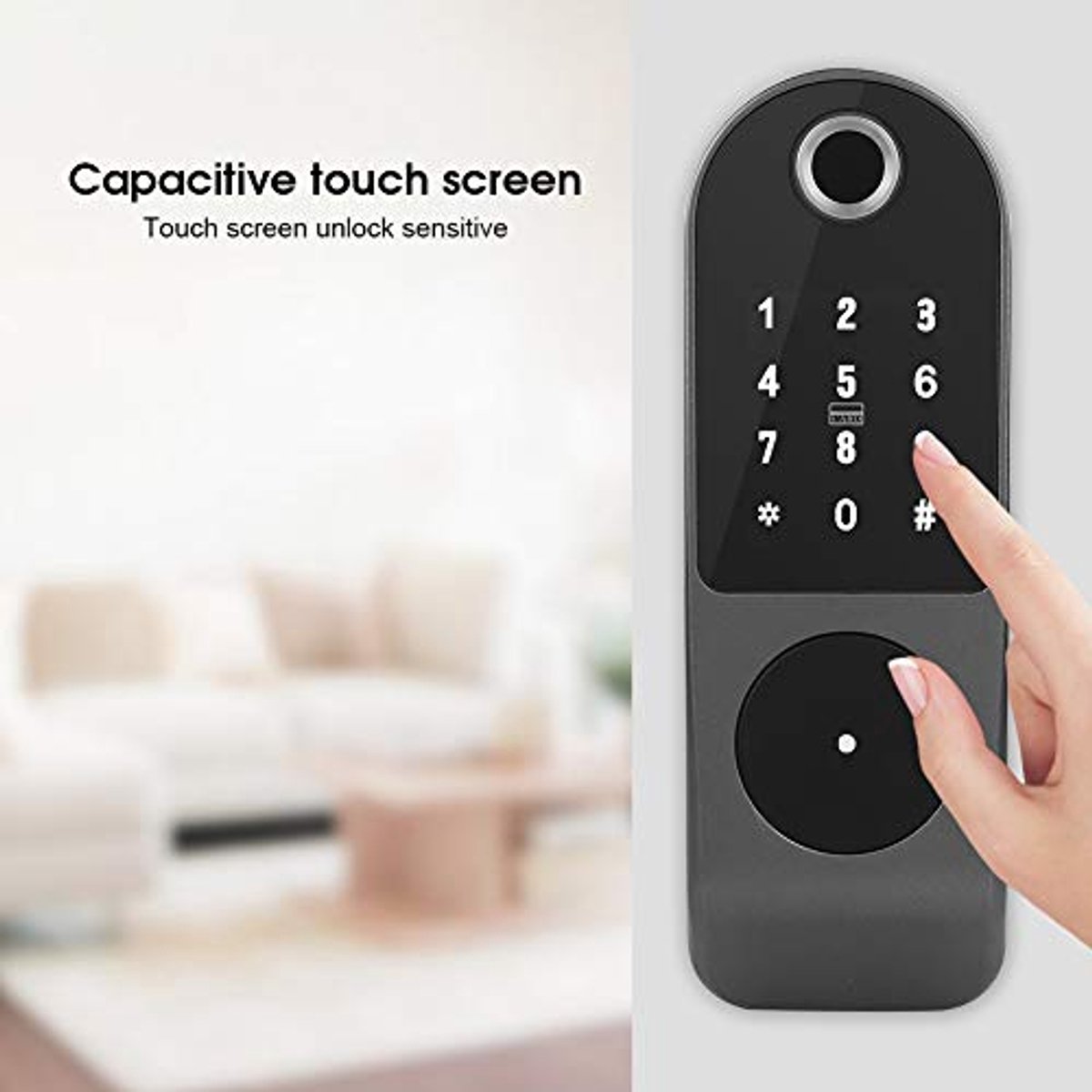 Wat vinden we goed aan de Smart Wifi Door Lock Fingerprint Password IC Card for Home Office