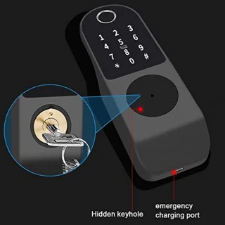 Smart Wifi Door Lock Fingerprint Password IC Card for Home Office