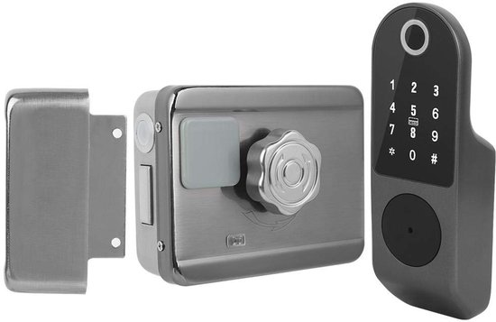 Smart Wifi Door Lock Fingerprint Password IC Card for Home Office review