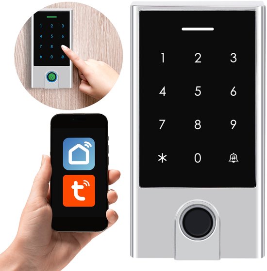 Smart WiFi Elektronisch Slot met Vingerafdruklezer