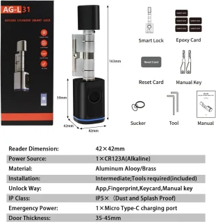SmartLock Elektronisch Deurslot