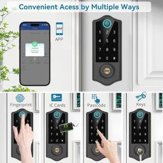 SmartLock Vingerafdrukslot Nachtschoot