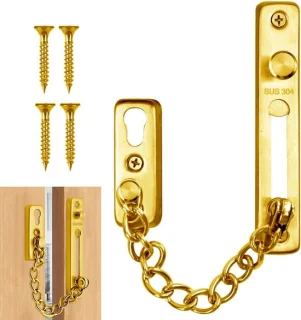 SnelShoppen deurketting goud
