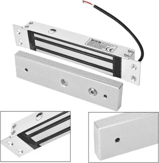 SnelShoppen elektrisch magneetslot zilver