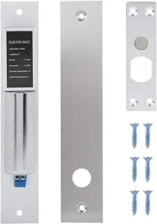 SnelShoppen - Elektrische Mortise Deurslot MAGT SL-2LC DC 12V Magnetisch Automatisch Slot met Inductie Controle, Hoogwaardige Aluminium en RVS, Veilig