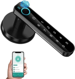 SnelShoppen fingerprint deurslot elektronisch met toetsenbord