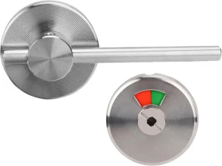 SnelShoppen privacy indicator deurslot met deadbolt voor publieke toiletten