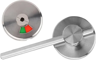 SnelShoppen privacy indicator deurslot met deadbolt voor publieke toiletten
