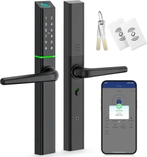 SnelShoppen - slim digitale deurslot met handgreep