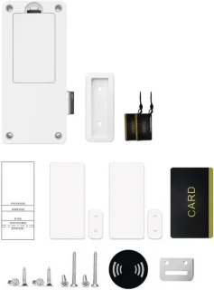 SnelShoppen - Slimme Ladeslot voor Kast, Elektronisch Deurslot met App, NFC en IC Kaart voor Kasten, Lades, Lockers en Postbus - Veilig en Veelzijdig
