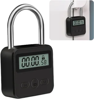SnelShoppen smart time lock digitale lock zwart