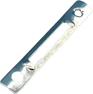 SnelShoppen universele deurslot aluminium mortise lock pickguard (77 x 12,5mm)