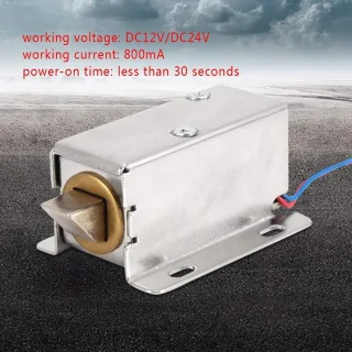 Solenoïde slot 12V DC