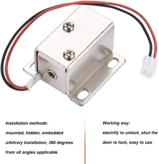 Solenoïdeslot 12V DC