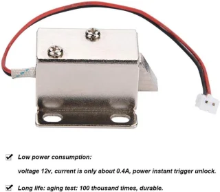 Solenoïdeslot 12V DC