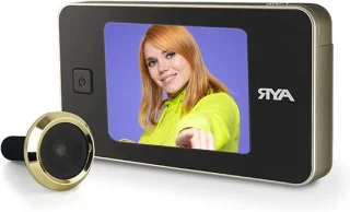 Spionnetje Digitale Deurspion Nikkel Mat