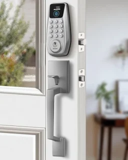 Splinter deurslot met handvat slim slot