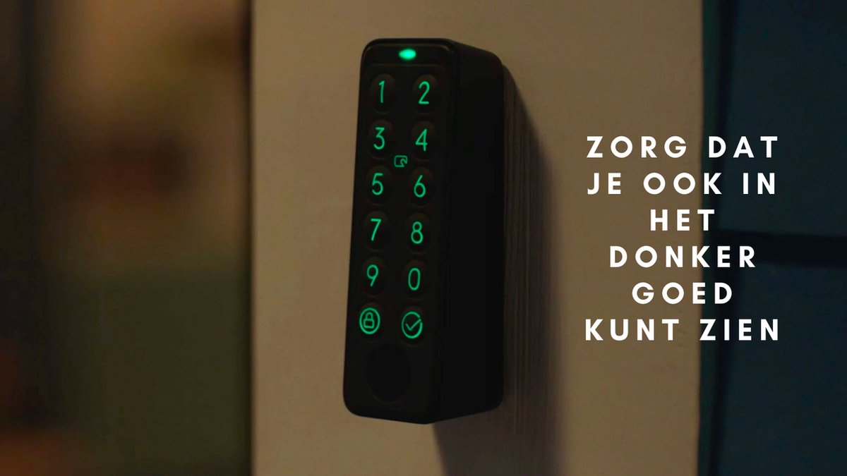 SwitchBot Keypad Touch Vingerafdrukscanner