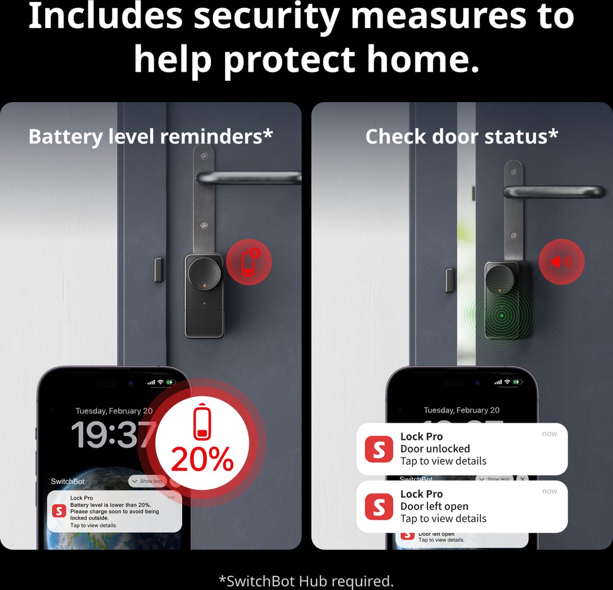 SwitchBot Smart Lock Pro 2024 Slim deurslot
