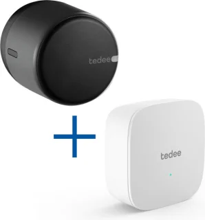 Tedee GO Set V1 Smartlock Set Zwart
