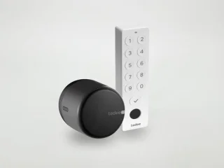 Tedee GO2 voordeelset – GO2 zwart + Keypad PRO wit