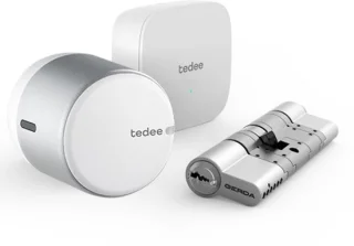 Tedee GO2 Wit met Gerda Exxo modulaire cilinder en Wi‑Fi Bridge review