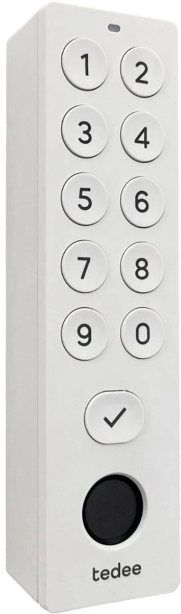 Tedee Keypad Pro Wit keypad voor Tedee Smartlocks