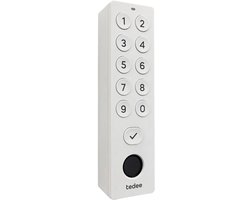 Tedee Keypad Pro Wit keypad voor Tedee Smartlocks