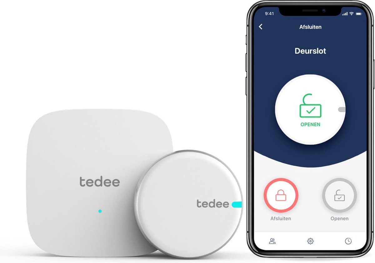Tedee Pro Smartlock Wit - Bluetooth & WiFi