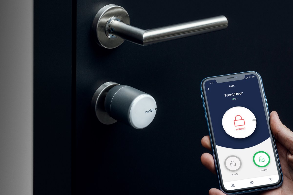 Tedee Pro Smartlock Wit - Bluetooth & WiFi