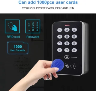 Toegangscontroleset RFID - magnetisch slot - 1 deur