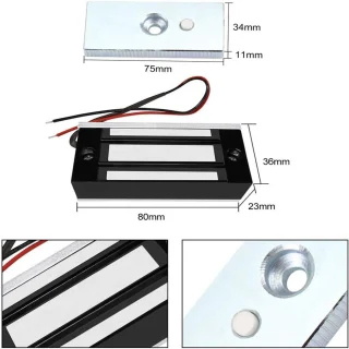 Toegangscontroleset RFID - magnetisch slot - 1 deur