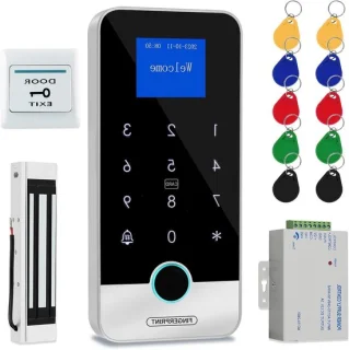 Toegangscontrolesysteem rfid-toetsenbord zwart