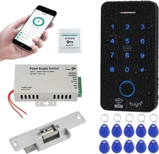 Toegangscontrolesysteem wifi met biometrisch rfid-toetsenbord en elektrische deurslot