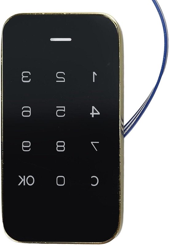 Toetsenborddeurslot Handvat Elektronisch Codeslot Touchscreen