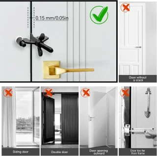 TravelLock Draagbaar Deurslot
