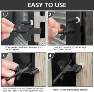 TravelLock Draagbaar Deurslot