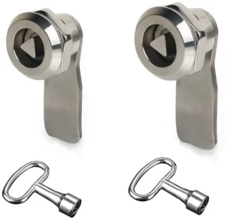 Triangle Lock Set met 2 sleutels