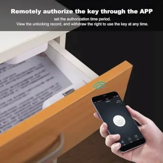Tuya Smart Lock kastslot voor archiefkasten, laden en boekenkasten