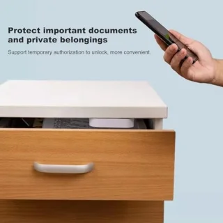 Tuya Smart Lock kastslot voor archiefkasten, laden en boekenkasten